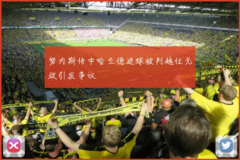努内斯传中哈兰德进球被判越位无效引发争议